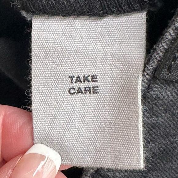 NWOT | Avec Les Filles | Hi-Rise Button Fly Skinny Jeans | Black | Size 28 - Picture 7 of 12